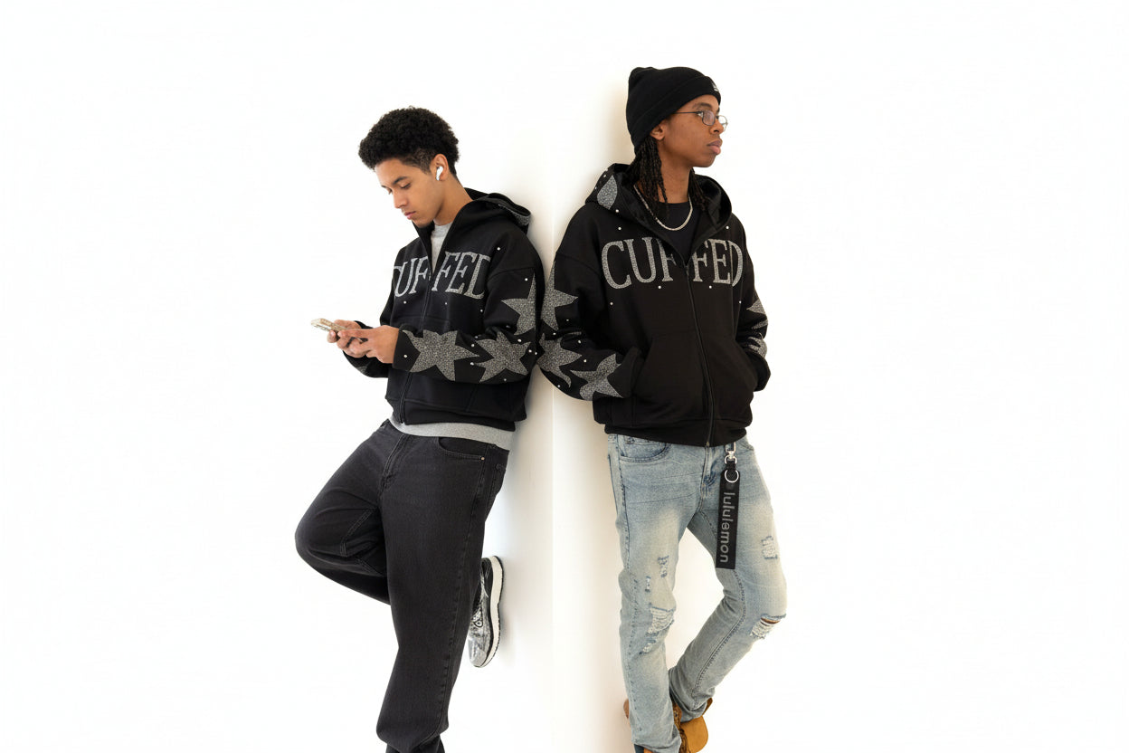 Rhinestone Hoodie/sweater