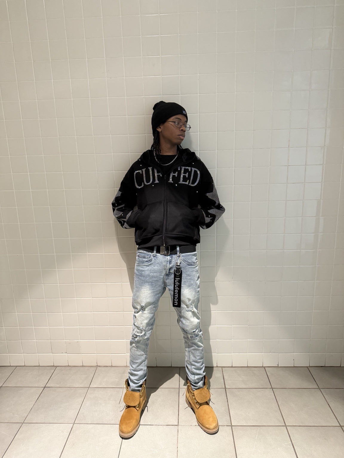 Rhinestone Hoodie/sweater